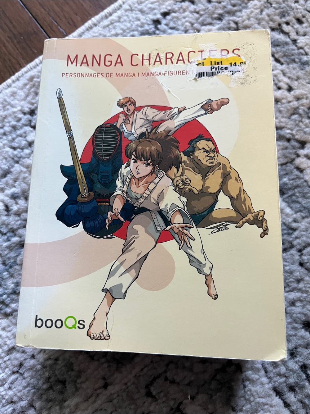 Manga Characters art Book